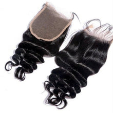 Load image into Gallery viewer, BE 3 Bundle Deal "Exotic/Deep Loose Wave/Closure" - Beautiful Essence Luxury Hair Collection